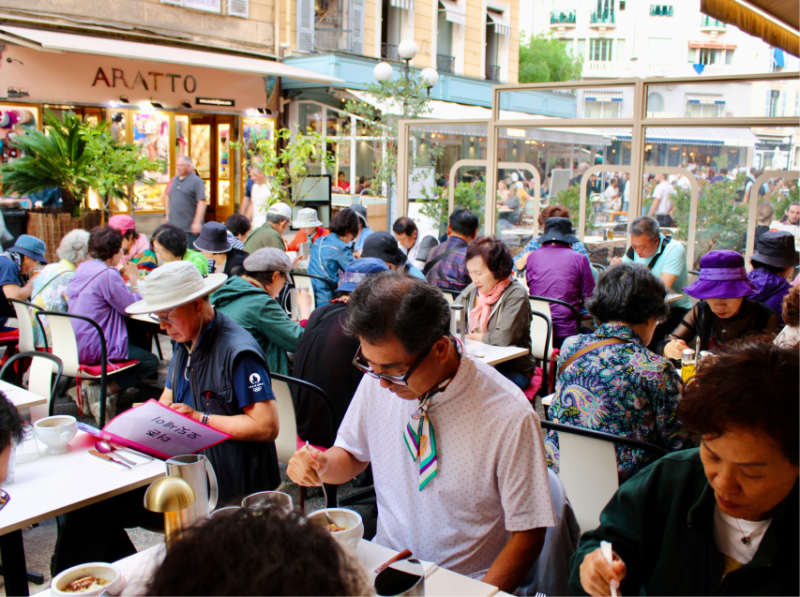 - Repas de groupes tourisme - Oscar - restaurant NICE - Privatiser restaurant Nice